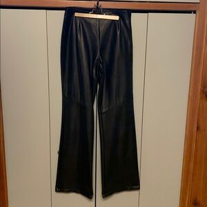 🔥🇨🇦Danier Italian Leather Pants in Black size 10